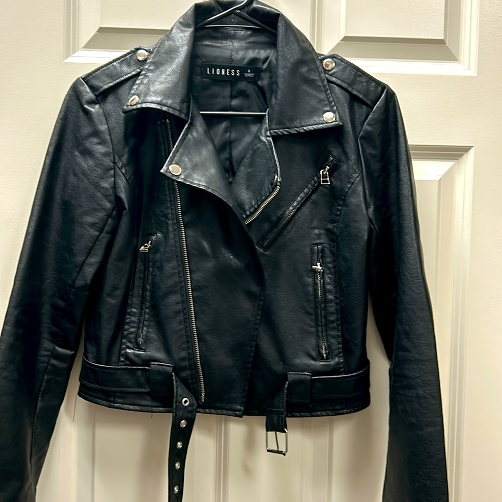 Small Lioness moto jacket